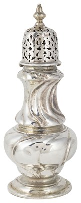 Lot 380 - TWO SILVER CASTERS