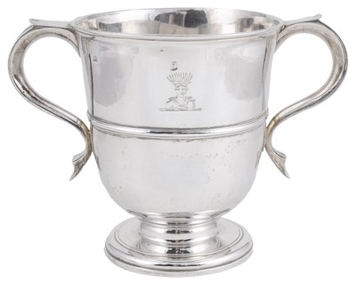 Lot 506 - A GEORGE II SILVER CUP