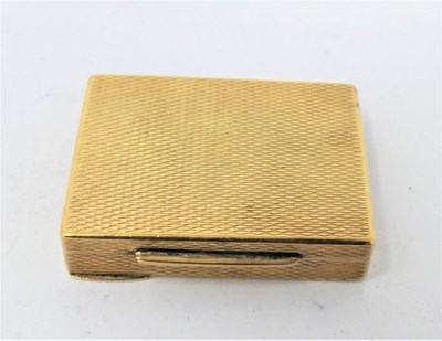 Lot 543 - AN AUSTRIAN GOLD PILL BOX