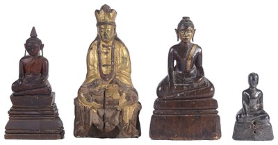 Lot 209 - FOUR BUDDHIST FIGURES