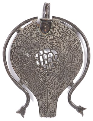 Lot 306 - â€¡A BRONZE ALAM FINIAL