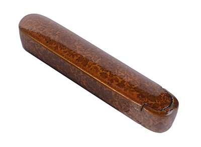 Lot 344 - â€¡A QAJAR LACQUER PEN BOX