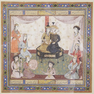 Lot 346 - â€¡A KING WITH HIS CONSORT