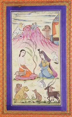 Lot 347 - â€¡LAYLA AND MAJNUN IN THE DESERT