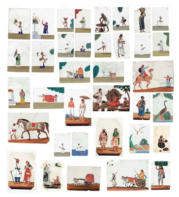 Lot 368 - INDIAN CHARACTERS AND TRADES