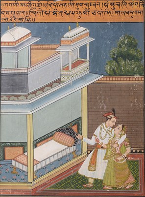 Lot 376 - THREE MINIATURE PAINTINGS