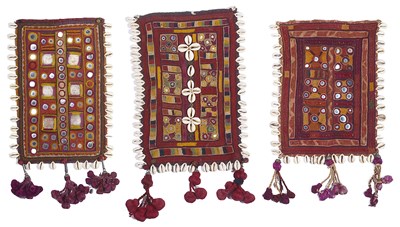Lot 380 - THREE NECK-CLOTHS (GALLA)