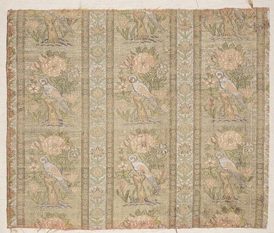 Lot 381 - â€¡A SAFAVID BROCADE PANEL