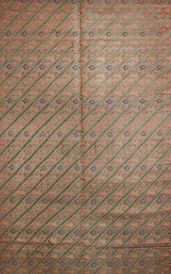 Lot 383 - â€¡A LENGTH OF WOVEN SILK BROCADE
