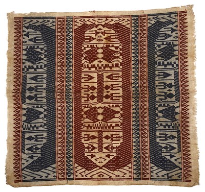 Lot 384 - A CEREMONIAL CLOTH (TAMPAN)
