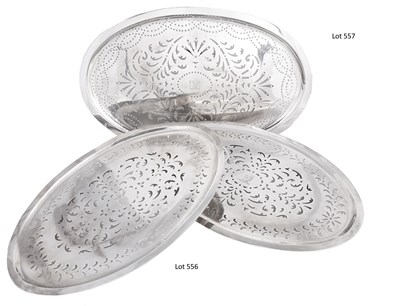 Lot 557 - A GEORGE IV SILVER MAZARINE