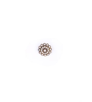 Lot 712 - CULTURED PEARL AND DIAMOND BROOCH/PENDANT