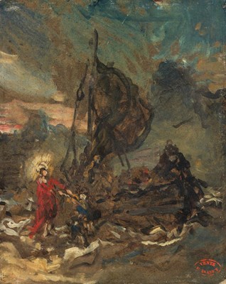 Lot 28 - EUGENE LOUIS GABRIEL ISABEY (1803-1886)