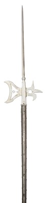 Lot 250 - A HALBERD IN EARLY 17TH CENTURY STYLE, 19TH CENTURY