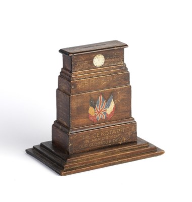 Lot 137 - A GROUP OF MEMORIAL RELATED OBJECTS
