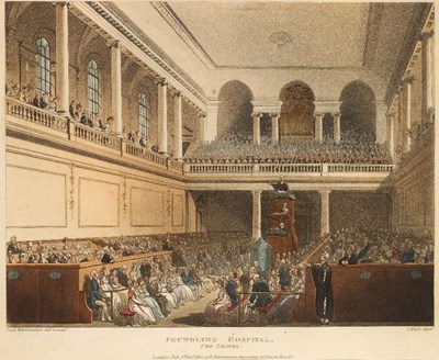 Lot 141 - A GROUP OF PRINTS RELATING TO THE FOUNDLING HOSPITAL AND BETHLEHEM HOSPITAL