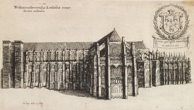 Lot 147 - TWO PRINTS OF WESTMINSTER COLLEGE