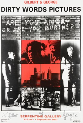 Lot 221 - â€¢GILBERT AND GEORGE (B.1942 & 1943)