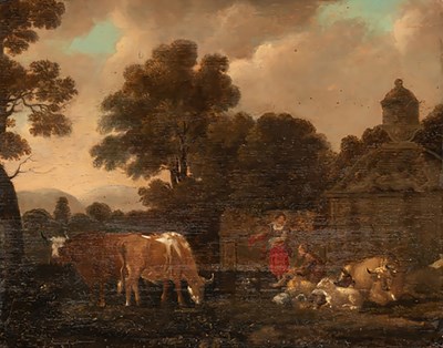 Lot 6 - CIRCLE OF MICHIEL CARREE (1657-1727)