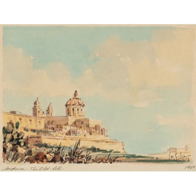 Lot 15 - â˜ A.M. GALEA AND VICENZO D'ESPOSITO (20TH CENTURY)