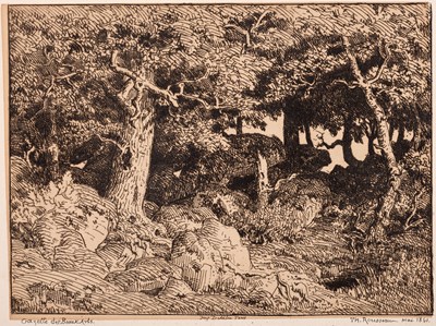 Lot 87 - â˜ Ã‰TIENNE-PIERRE-THÃ‰ODORE ROUSSEAU (1812-1867)