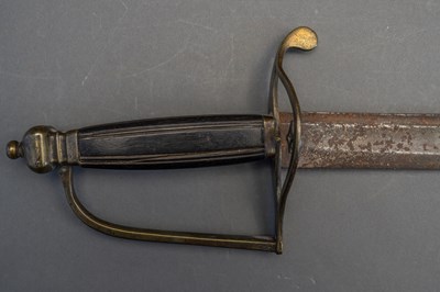 Lot 592 - □ AN ENGLISH INFANTRY OFFICER'S SWORD, CIRCA 1790