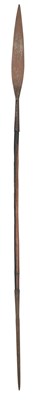 Lot 563 - □ AN AFRICAN SPEAR, 19TH/EARLY 20TH CENTURY