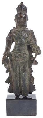 Lot 96 - A BRONZE FIGURE OF PADMAPANI