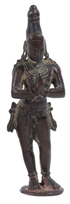 Lot 147 - A BRONZE FIGURE OF APPAR