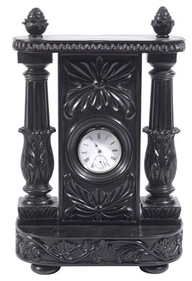 Lot 195 - ËœA SINHALESE EBONY WATCH HOLDER