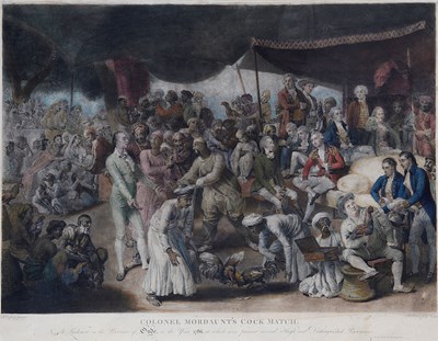 Lot 208 - COLONEL MORDAUNT'S COCK MATCH