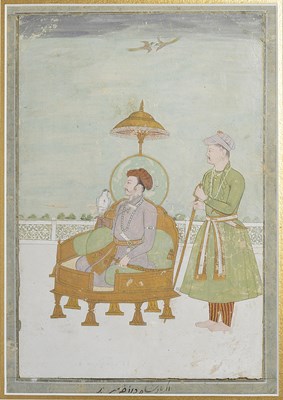 Lot 221 - A PORTRAIT OF JEHANGIR