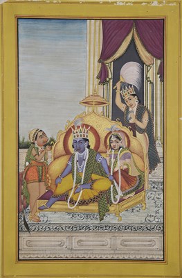 Lot 234 - RAMA AND SITA WITH HANUMAN AND LAKSHMAN
