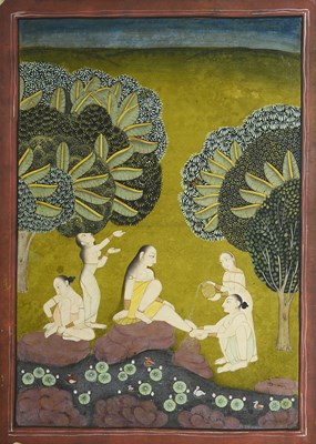 Lot 253 - LADIES AT A POND