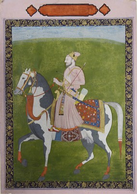 Lot 254 - A RULER ON HORSEBACK