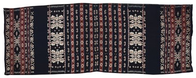 Lot 266 - A COTTON WARP IKAT