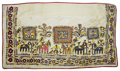 Lot 273 - TWO LARGE CLOTH PANELS