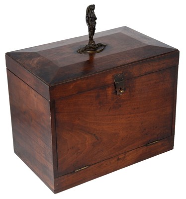Lot 314 - A FRENCH MAHOGANY COLLECTOR'S CABINET
