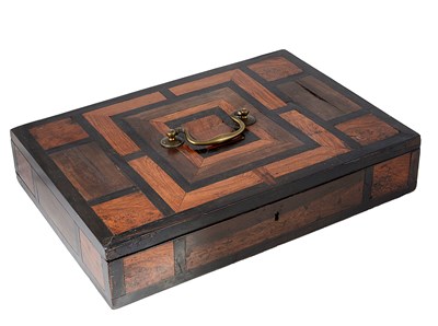 Lot 316 - ËœA CONTINENTAL PARQUETRY BOX