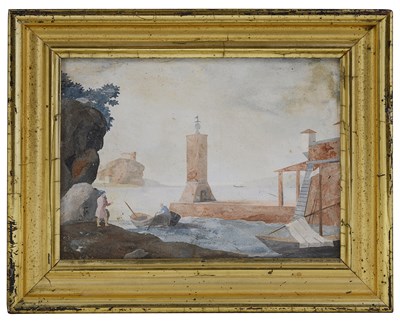 Lot 336 - AN ITALIAN SCAGLIOLA PANEL