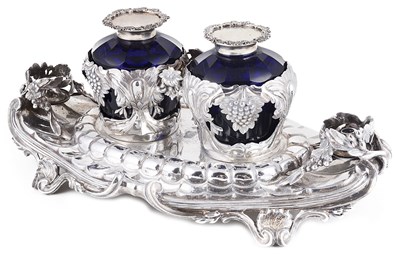 Lot 364 - A FRENCH PROVINCIAL SILVER STAND