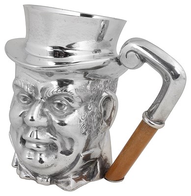 Lot 372 - AN ITALIAN 'JOHN BULL' TOBY JUG
