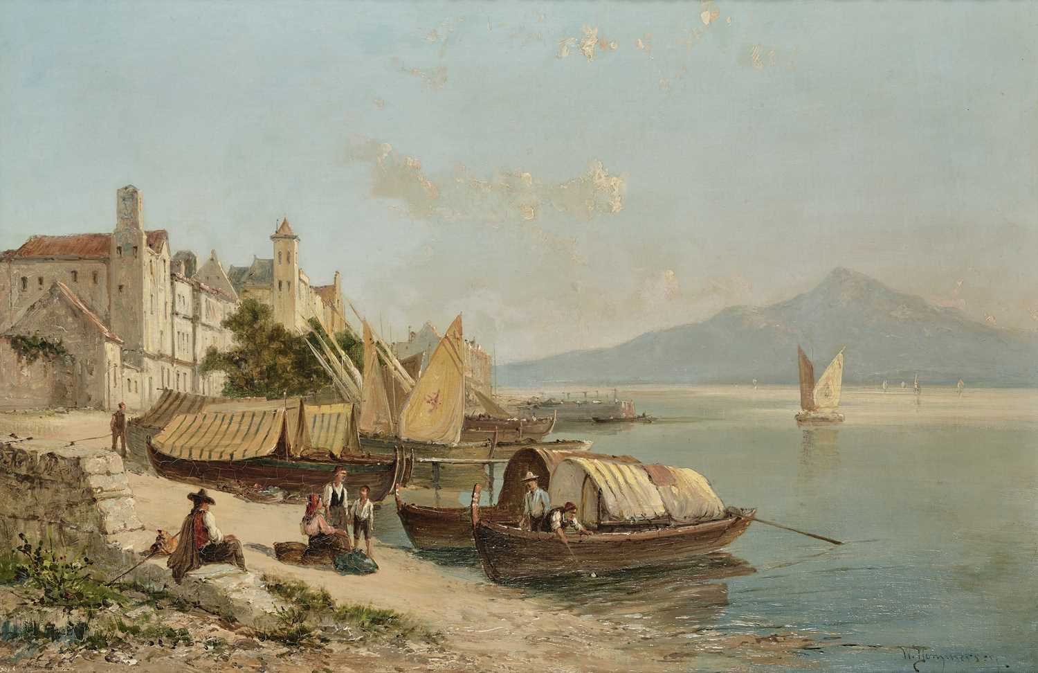 Lot 218 - WILLIAM  RAYMOND DOMMERSEN (BRITISH 1850-1927)