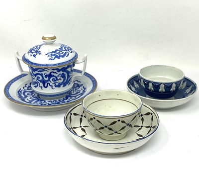 Lot 16 - A GROUP OF WORCESTER PORCELAIN, CIRCA 1760-75