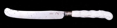 Lot 57 - A CHELSEA WHITE KNIFE HAFT