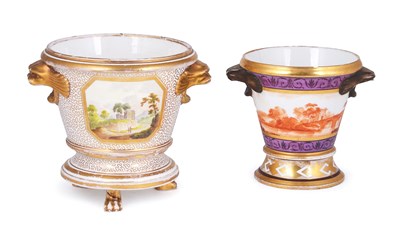 Lot 87 - A COALPORT JARDINIERE AND STAND