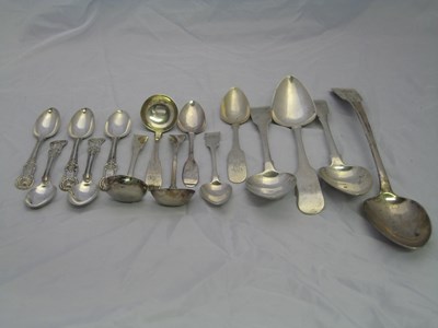 Lot 274 - ASSORTED PROVINCIAL TABLE SILVER
