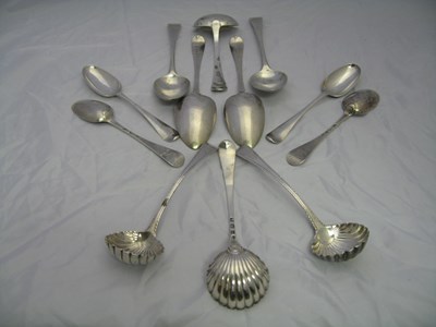Lot 275 - ENGLISH TABLE SILVER