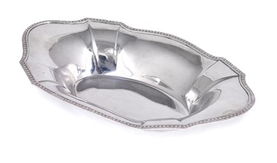 Lot 297 - A BELGIAN SILVER BOWL