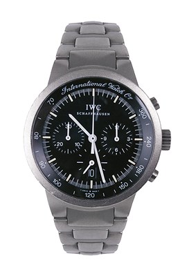 Lot 447 - INTERNATIONAL WATCH COMPANY, SCHAFFHAUSEN, "GST CHRONOGRAPH"